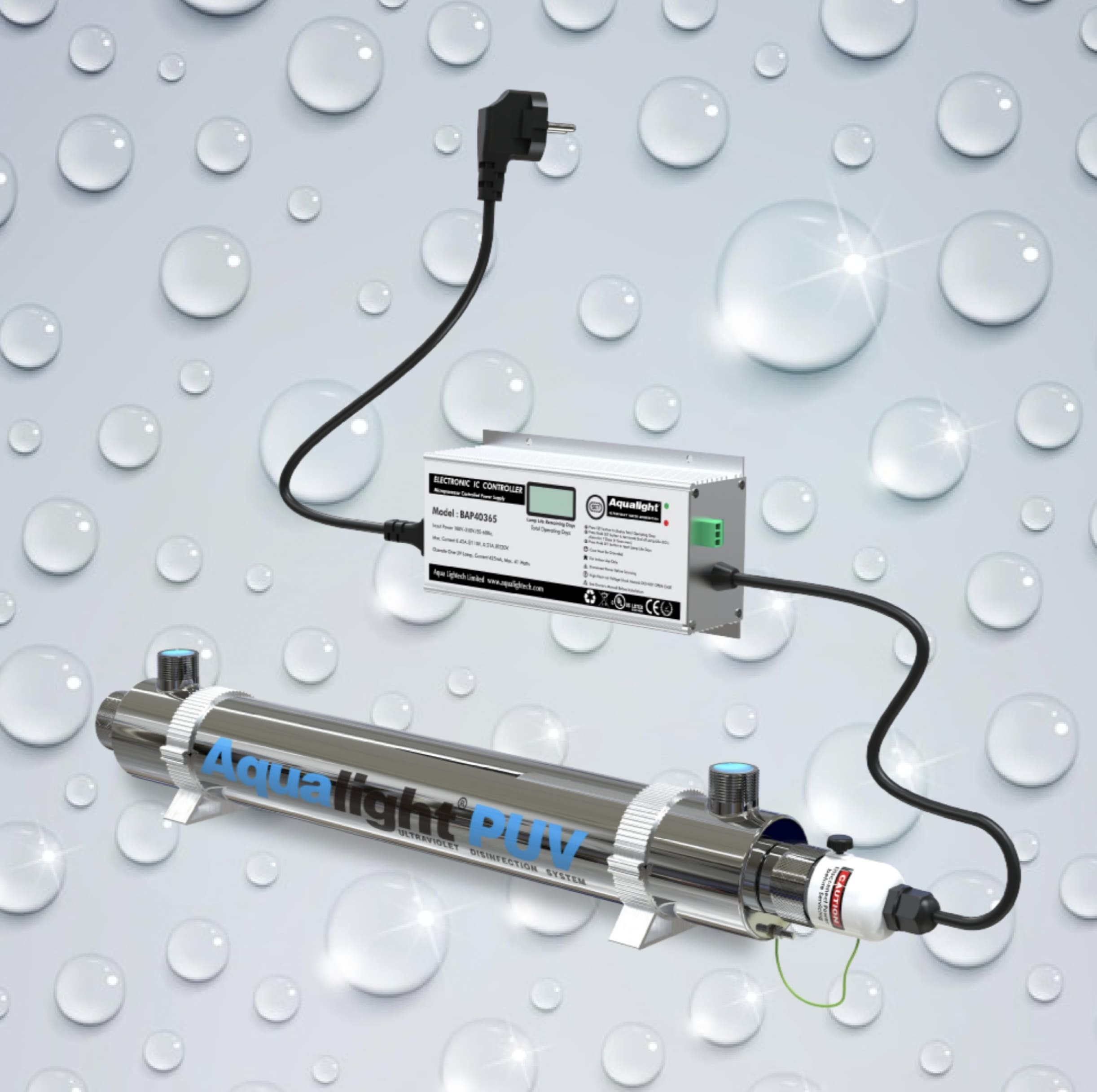 EQUIPO UV 24 gpm con horometro  BAP40365/110V-60HZ