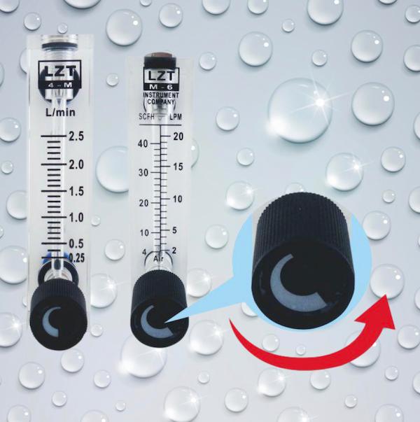 Imagen del producto FLUJOMETRO CON REGULACION / 10-100LPH